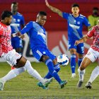 El encuentro entre Emelec e Independiente Petrolero.