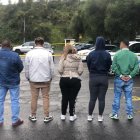 Foto de las personas detenidas.