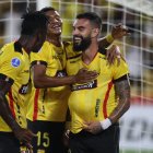 Gonzalo Mastriani autor de 2 de los 3 tantos de Barcelona