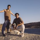 Matteo Bocelli y Sebastián Yatra.