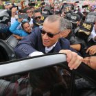 Cientos de seguidores, conocidos y familiares se congregaron para celebrar su liberación