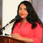 La cofundadora y directora ejecutiva de la Cámara LGBT+ de Comercio y Turismo de Ecuador, Diane Rodríguez, en una fotografía de archivo.