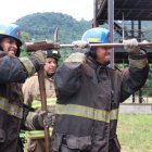 Terminó el primer curso de bomberos voluntarios del 2022
