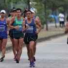 Daniel Pintado en el Nacional Interclubes de enero donde consiguió imponer un nuevo récord sudamericano en los 35 km.