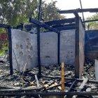 El inmueble se consumió en su totalidad. Todas las habitaciones quedaron reducidas a escombros.