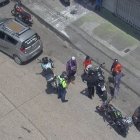 Hecho. El sistema Ojos de Águila capta un accidente de tránsito en la Federico Godín y Carlos Guevara Moreno.