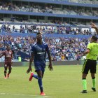 Alejandro Cabeza, delantero de Emelec, fue pieza clave en el reciente triunfo ante 9 de Octubre.
