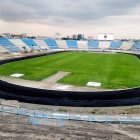 El partido entre el Súper 9 y el City fue suspendido por el mal estado del gramado del Modelo.