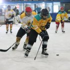 En el Quicentro Sur se juega el torneo amistoso internacional mixto.