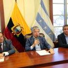 Reunión. Más de cinco horas tardó la sesión de trabajo entre el Ejecutivo y el sector de justicia del país.