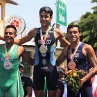 Miguel Hidalgo, de Brasil, lideró la prueba al hacer 56m04,500s. Segundo fue el mexicano David Mendoza y tercero, Brent Demarest, de Estados Unidos.