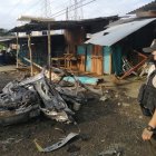 Un vehículo estalló la madrugada de éste lunes 25 de abril al frente d ela cárcel regional de Guayaquil.