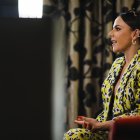 La colombiana Carolina Gaitán durante la entrevista concedida a EFE en Madrid.