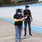 Roberto Rea (d) fue el comisario director del campeonato prejuvenil que se desarollaba en Zamora.