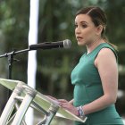 La secretaria de Derechos Humanos de Ecuador, Bernarda Ordóñez