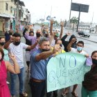 Molestia. El vecindario se encuentra enardecido por la edificación que se llevará a cabo en las próximas semanas. Los líderes de las manzanas principales piden con carteles que se cancele el proyecto