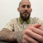 El luchador ecuatoriano de la UFC Marlon "Chito" Vera en una entrevista.