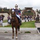 Entrenamiento. Los Granaderos de Tarqui entrenan constantemente en la Escuela Militar Superior Eloy Alfaro.