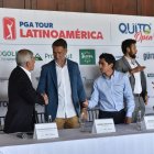 El exfutbolista argentino Gabriel Batistuta está en Quito para jugar golf.