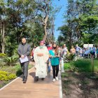 El fin de semana se realizó la entrega de la Vía Matris a la Iglesia.