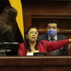La presidente de la Asamblea, Guadalupe Llori, deberá comparecer ante la Comisión Ad Hoc.