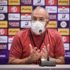 Jorge Célico reconoció que Barcelona no tuvo espacios para hacerle daño a Lanús.