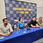 Directivos de la competencia en la rueda de prensa de presentación este viernes 6 de mayo.