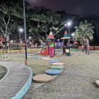 Escenario. El parque turístico ahora tiene iluminación led.