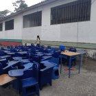 ESCUELAS QUE UTILZAN CONTENEDORES COMO AULAS, ESTÁN EN MAL ESTADO......FD: MIGUEL CANALES...4-04-2022