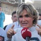 Discurso. Viteri durante el anuncio este lunes 9 de mayo.