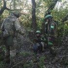 Los militares ucranianos tratan de desgastar a las tropas rusas, tras los fuertes combates.
