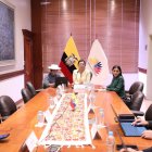 A la cita de este 11 de mayo de 2022 acudió Llori y la vicepresidenta Yeseña Guamaní.