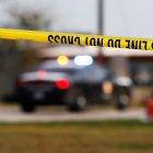 Fotografía de archivo que muestra la escena de un tiroteo en EE.UU.