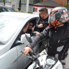 Producción. En esta imagen se recrea lo que pasa en las calles, los delincuentes atacan a los conductores en medio del tráfico  y sin importar el sitio.