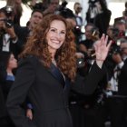 La actriz acudió hoy a la proyección de "Armageddon Time".