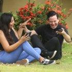 Pareja. Nadia García y Gary Barahona aseguran que su relación se basa en el amor y la complicidad.