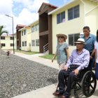 Obra. En Calceta (Manabí), el 17 de mayo del 2019, el entonces presidente Lenín Moreno asistió a la entrega de 6 conjuntos habitacionales del Plan Casa para Todos, en la Urbanización Riveras del Carrizal.
