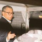 Ingreso. La Policía requisó a Jorge Glas antes de su ingreso a la Cárcel N° 4.