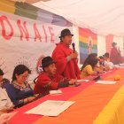 El presidente de la Conaie, Leonidas Iza, señaló que la movilización será en rechazo de las acciones del Gobierno.