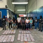 Los detenidos fueron puestos a órdenes de las autoridades