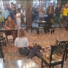 Tras los disparos, la novia de Jaime Villagómez Fayad lo abrazaba y lloraba desconsolada