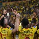 Jugadores de Barcelona SC, en una fotografía de archivo.