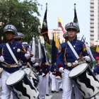 Hecho. Diferentes estudiantes participaron en el desfile.