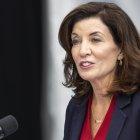 La gobernadora de Nueva York, Kathy Hochul, en una fotografía de archivo.