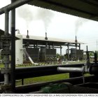 Industria. La infraestructura instalada en el campo petrolero Shushufindi, en la provincia de Sucumbíos