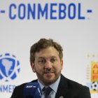 El presidente de la Conmebol, Alejandro Domínguez, en una fotografía de archivo.