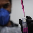 Una muestra de laboratorio en una imagen de archivo