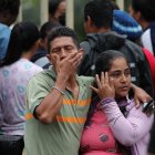 Foto de archivo de familiares de reos fallecidos en la cárcel Bellavista
