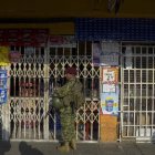 Un soldado ecuatoriano durante un operativo contra el crimen organizado.