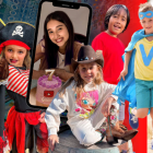 Varios niños que se dedican a crear contenido para Youtube